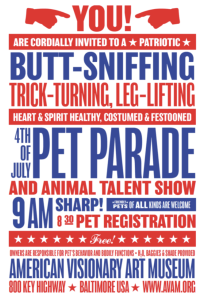 You are invited to a butt-sniffing, trick-turning, eg-lifting 4th of July Pet Parade